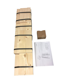 bouwpakket barkruk geschaafd steigerhout