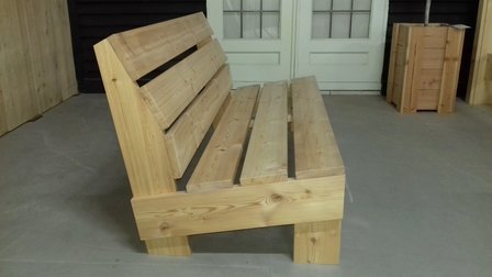 Tuinbank douglas hout bouwpakket € 129,-