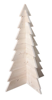 Houten kerstboom 155cm 