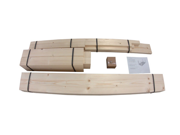 Steigerhout tafel bouwpakket