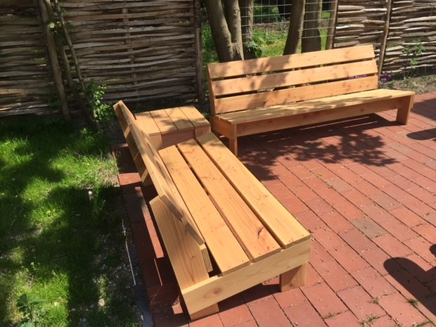 tuinbank douglas hout op maat