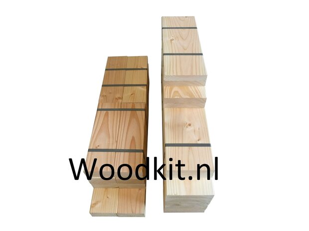 Bouwpakket douglas hout tafel
