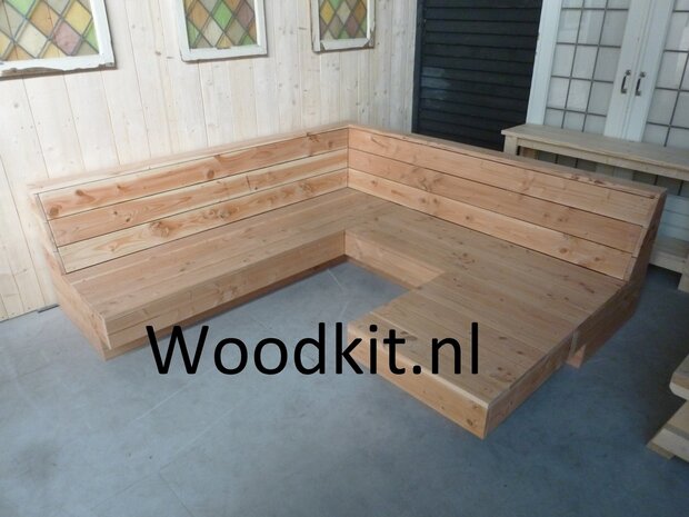 Loungeset douglas hout