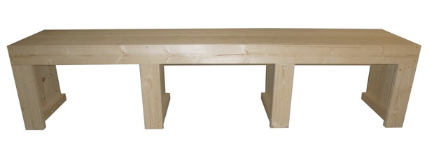 Hen combinatie Weerkaatsing tv meubel steigerhout bouwpakket € 69,- - Woodkit