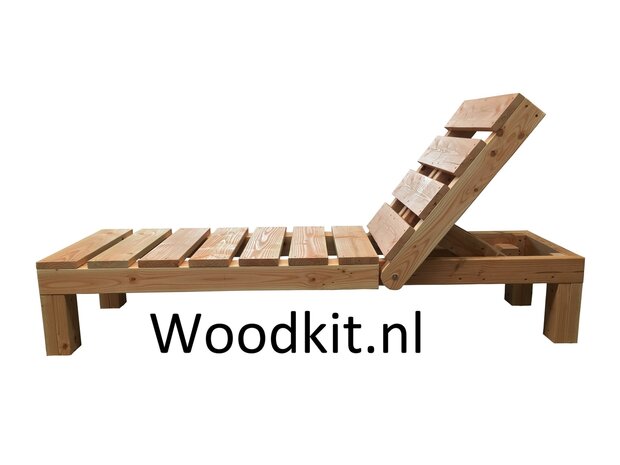 Houten ligbed stand 3