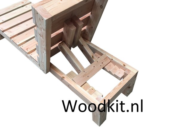 houten ligbed mechanisme