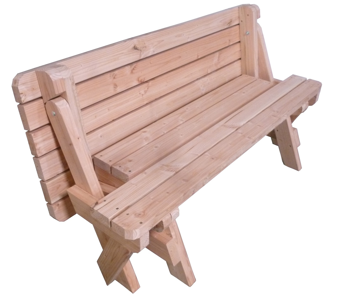 Wonderbaarlijk Inklapbare Picknicktafel douglas hout 2 in 1 bouwpakket - Woodkit NH-89