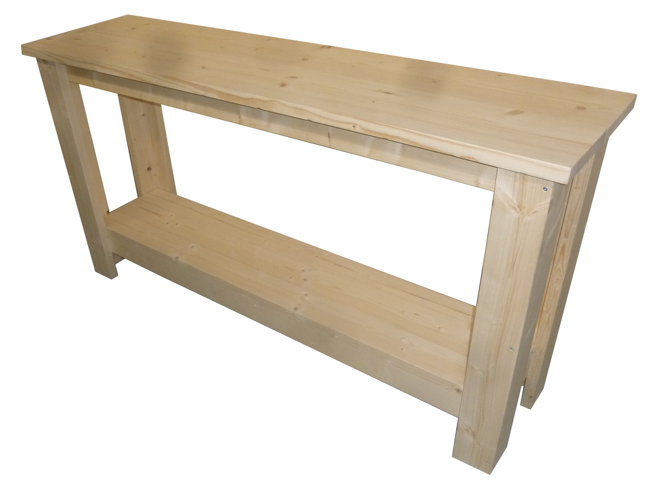 Vliegveld Hertogin Calamiteit Side table steigerhout bouwpakket - Woodkit