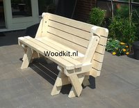 Convertible picnictable and bench