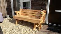 Picknicktafel inklapbaar douglas hout